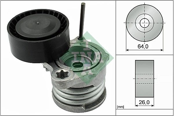 WILMINK GROUP Натяжная планка, поликлиновой ремень WG1253498